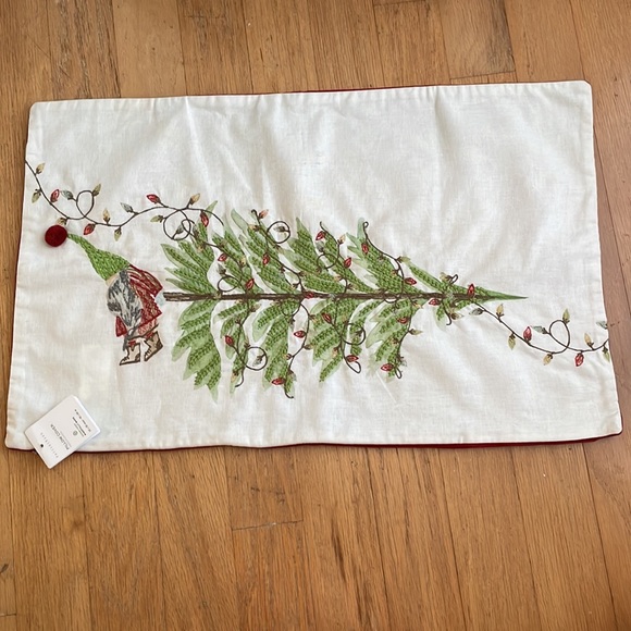 Pottery Barn Bedding Pottery Barn Gnome Embroidered Pillow Cover
